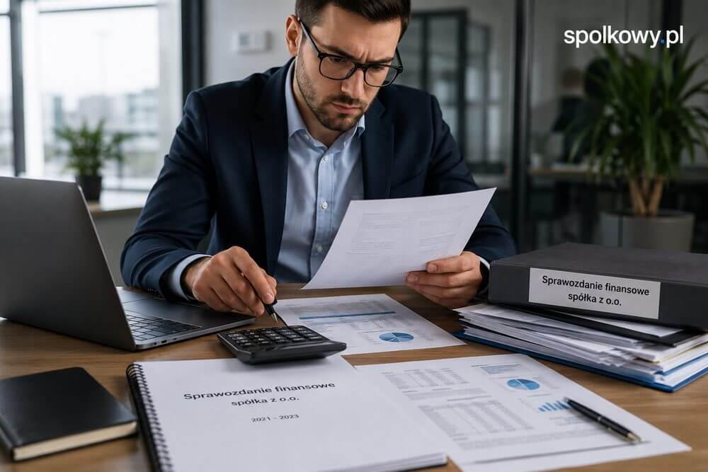 Zaległe sprawozdania finansowe spółki z o.o., jak je uzupełnić krok po kroku